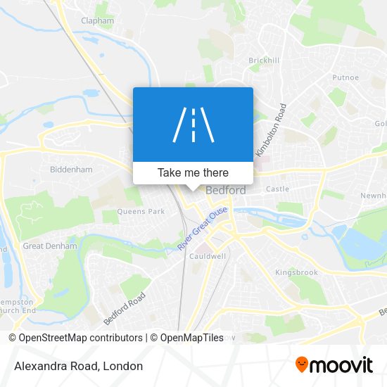 Alexandra Road map