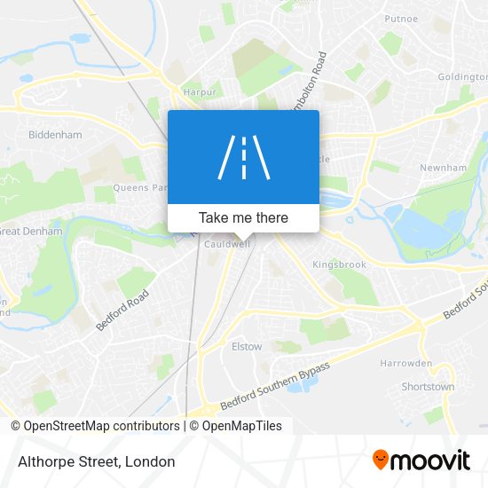 Althorpe Street map