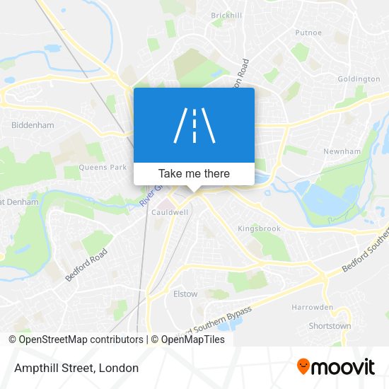 Ampthill Street map