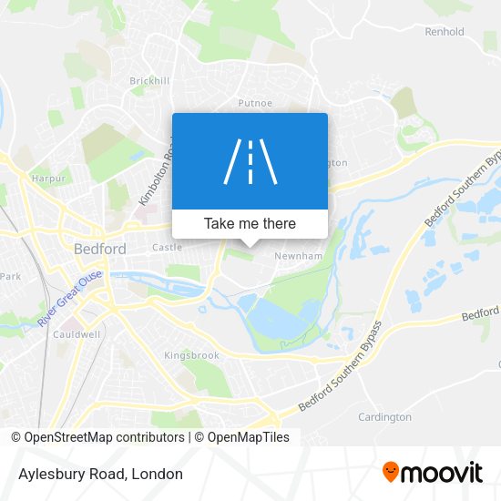 Aylesbury Road map