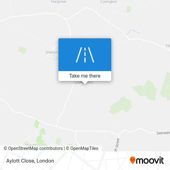 Aylott Close map