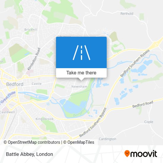 Battle Abbey map