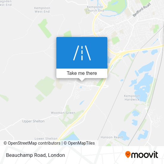 Beauchamp Road map