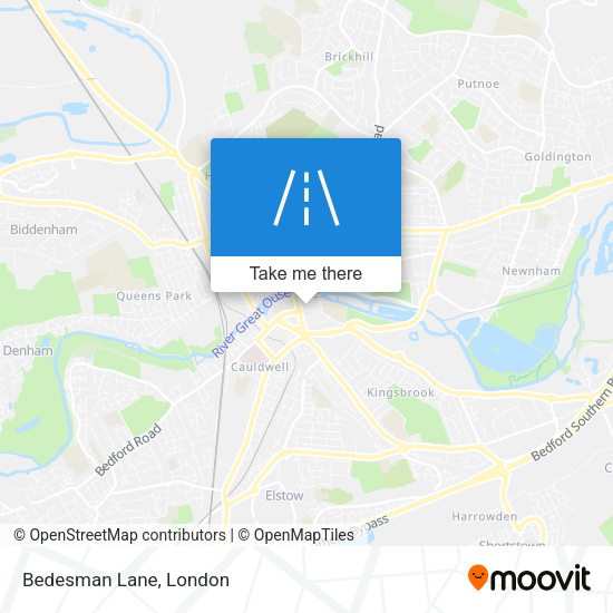 Bedesman Lane map