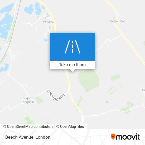 Beech Avenue map