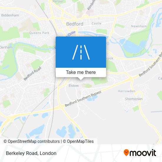 Berkeley Road map