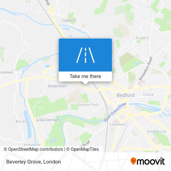 Beverley Grove map