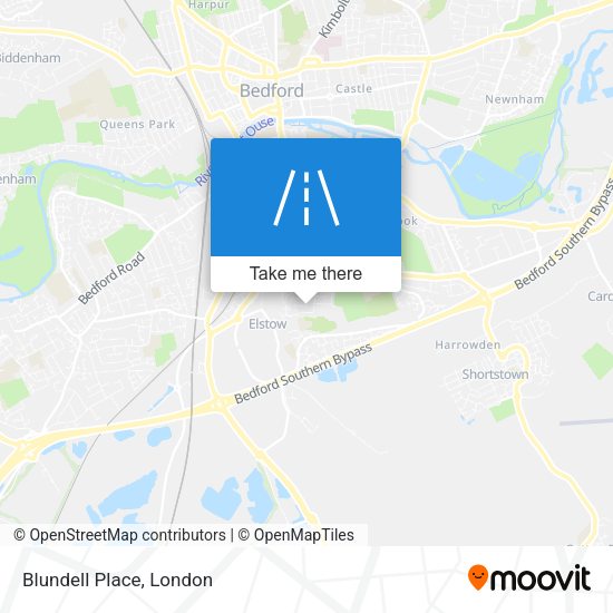Blundell Place map