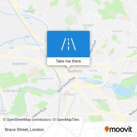 Brace Street map