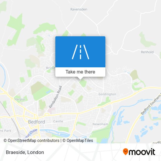 Braeside map