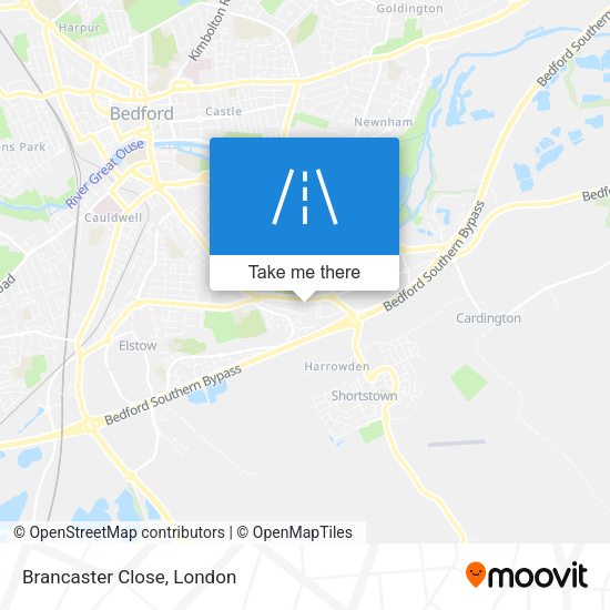 Brancaster Close map