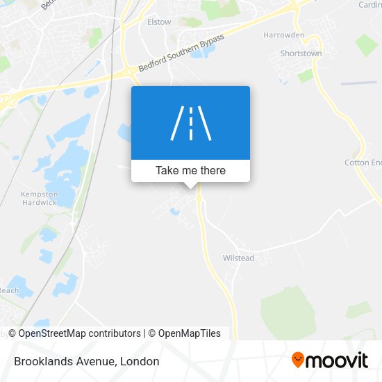 Brooklands Avenue map