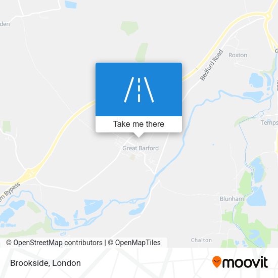 Brookside map