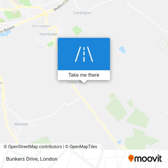 Bunkers Drive map