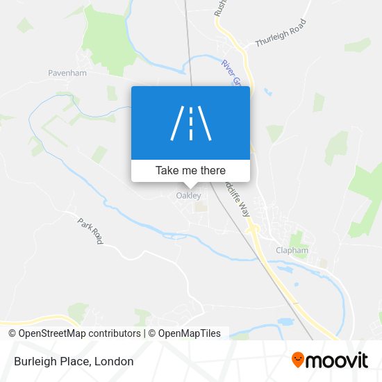 Burleigh Place map