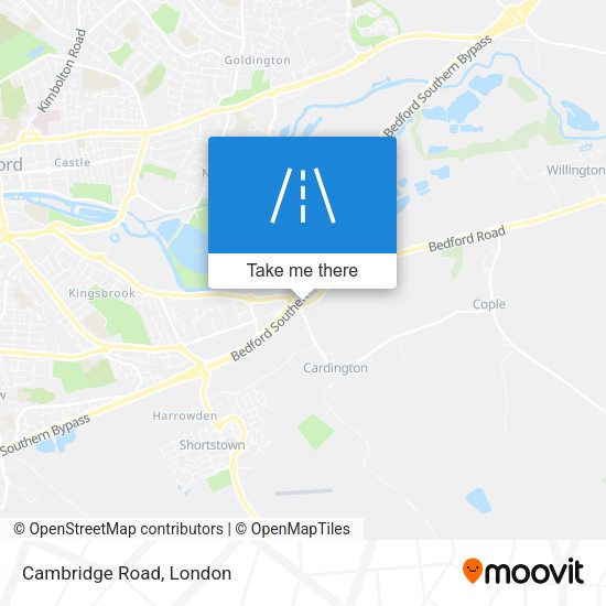 Cambridge Road map