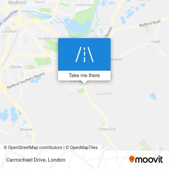 Carmichael Drive map