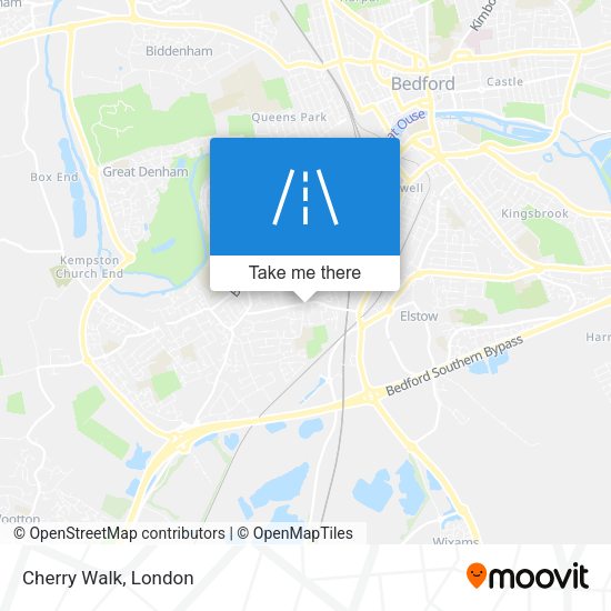 Cherry Walk map