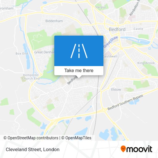 Cleveland Street map