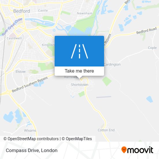 Compass Drive map