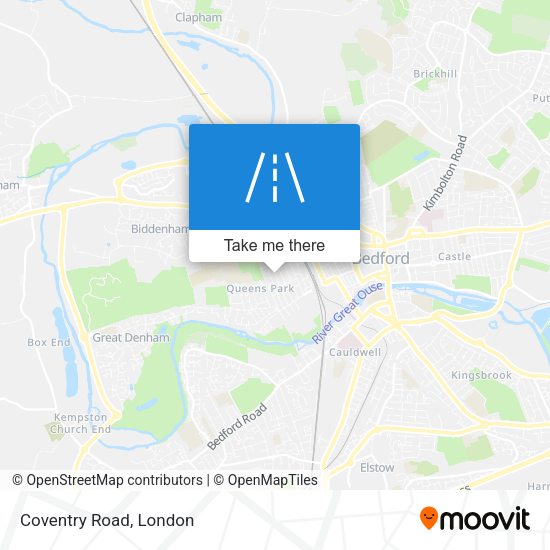 Coventry Road map