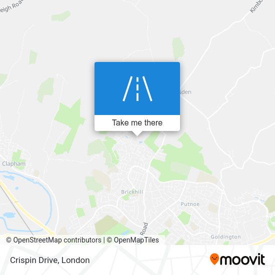 Crispin Drive map
