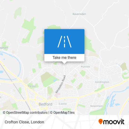 Crofton Close map