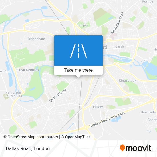 Dallas Road map