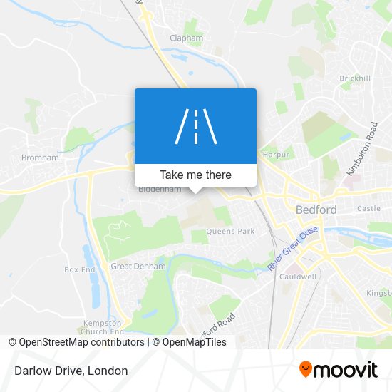 Darlow Drive map