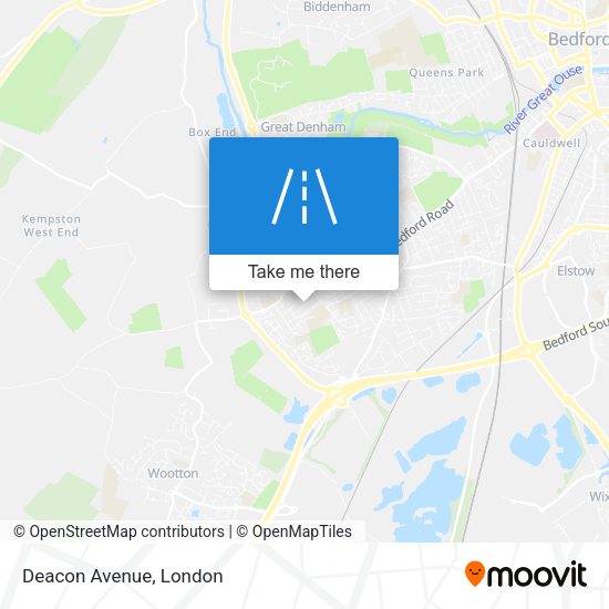 Deacon Avenue map