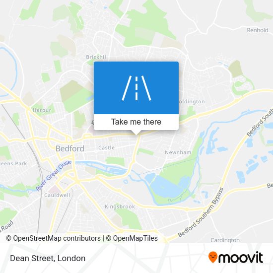 Dean Street map