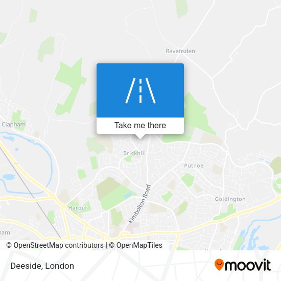 Deeside map
