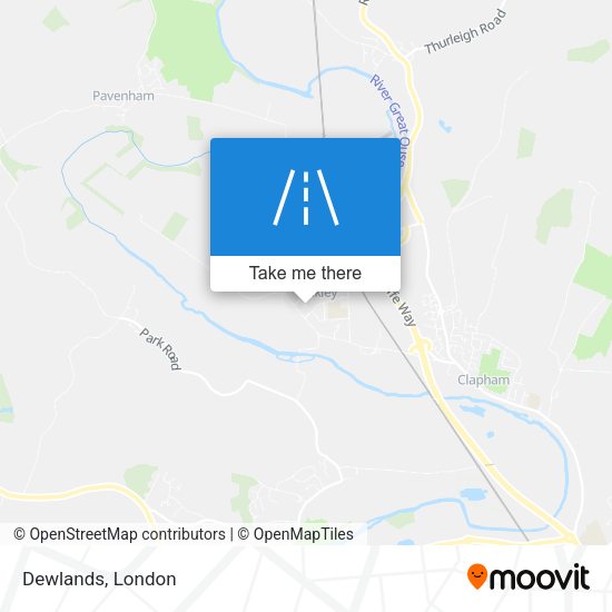 Dewlands map