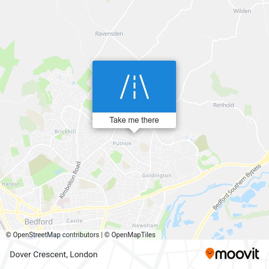 Dover Crescent map