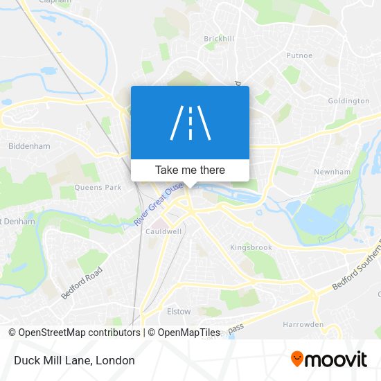 Duck Mill Lane map