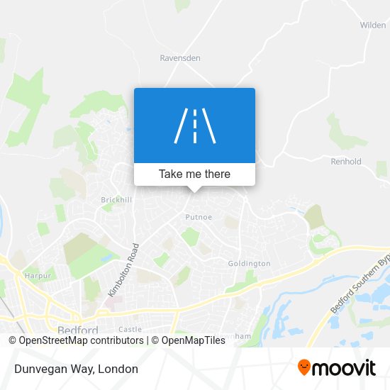 Dunvegan Way map