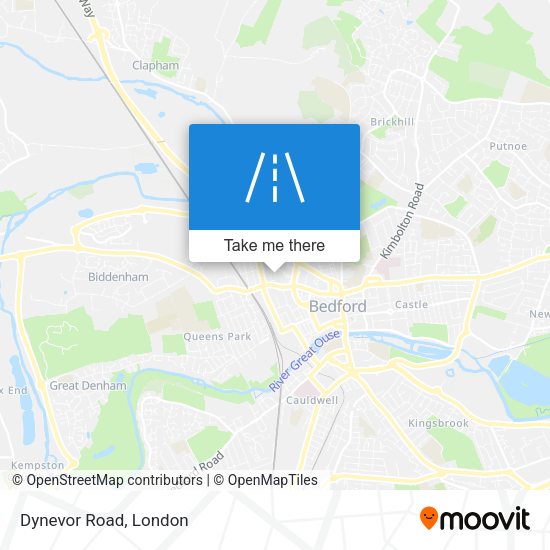 Dynevor Road map