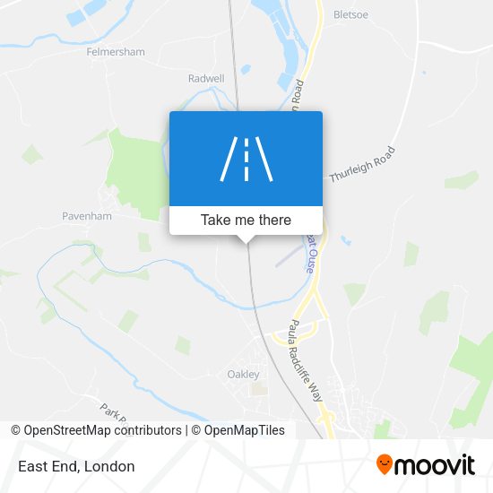 East End map
