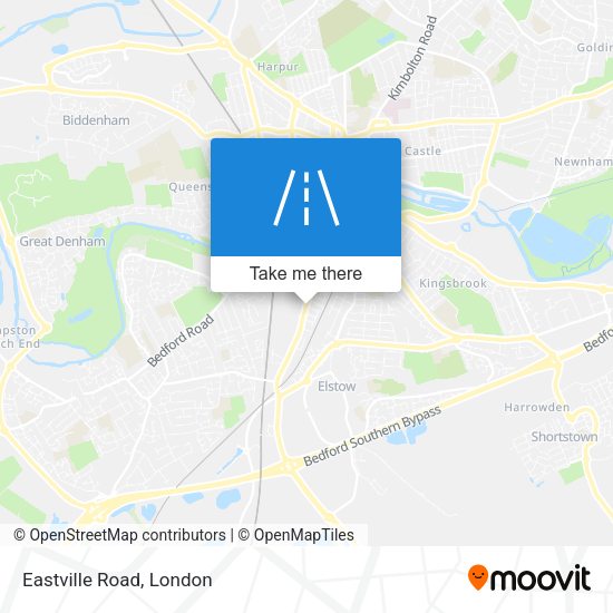 Eastville Road map