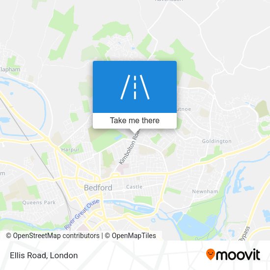 Ellis Road map