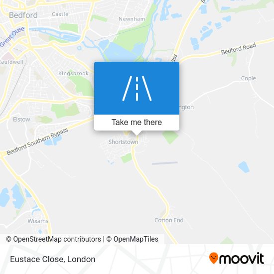 Eustace Close map