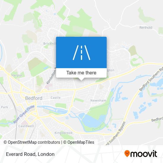 Everard Road map