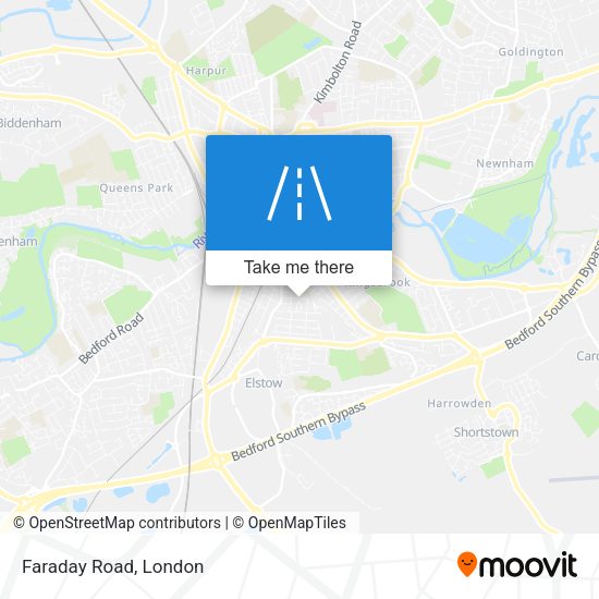 Faraday Road map