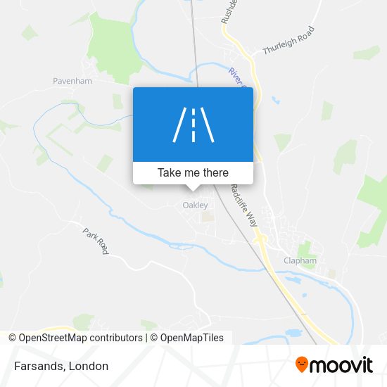 Farsands map