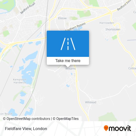 Fieldfare View map