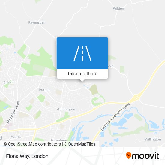 Fiona Way map