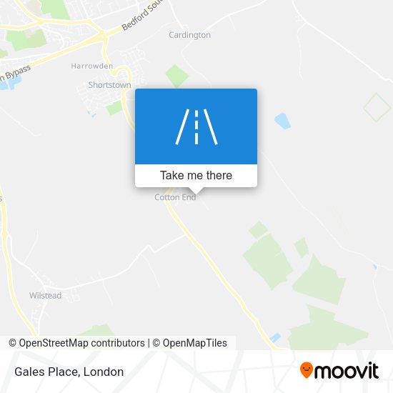 Gales Place map