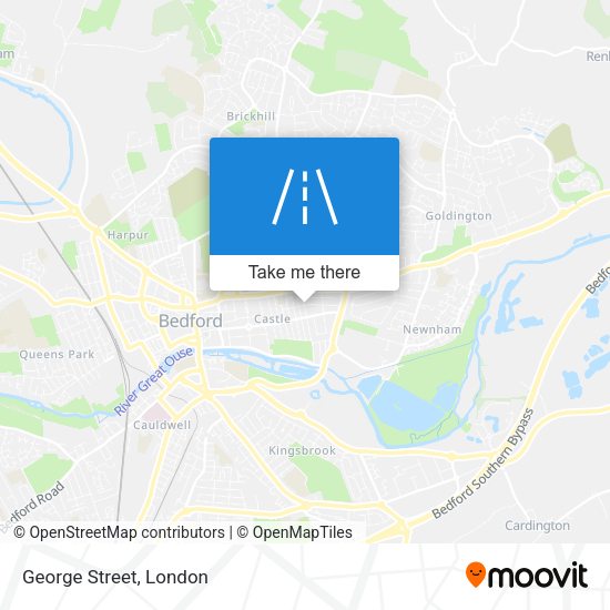 George Street map