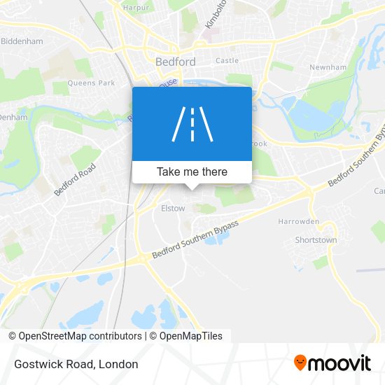 Gostwick Road map