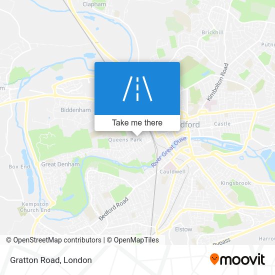 Gratton Road map